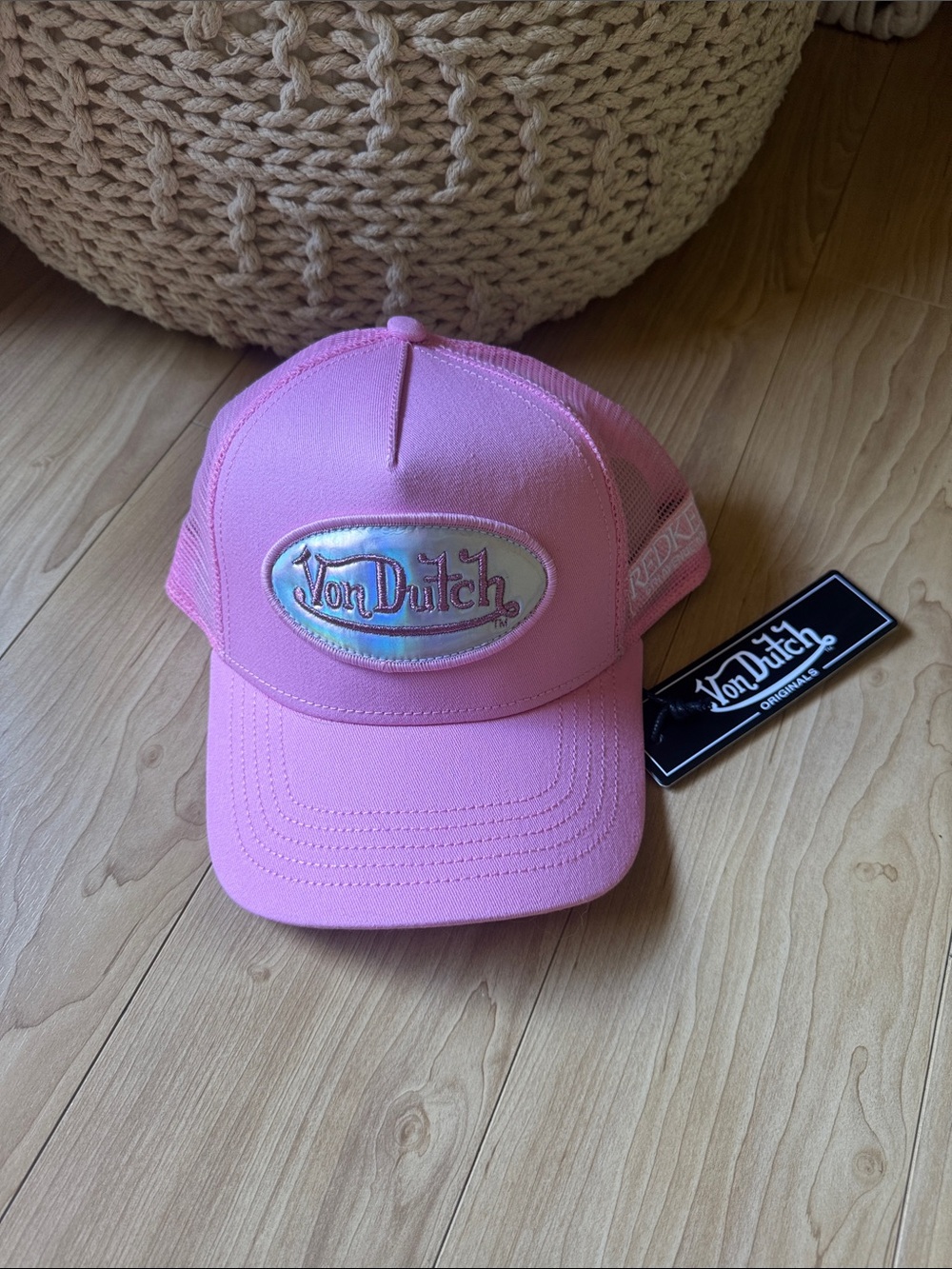 Von Dutch Pink Trucker Hat